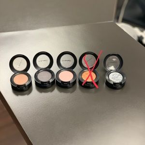 4 MAC Eyeshadows